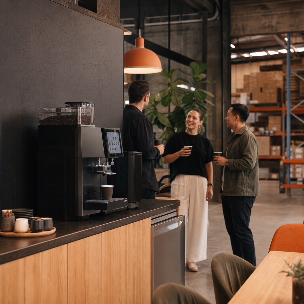 Which Melbourne Industries Rent Commercial Coffee Machines (And What Each One Actually Needs)