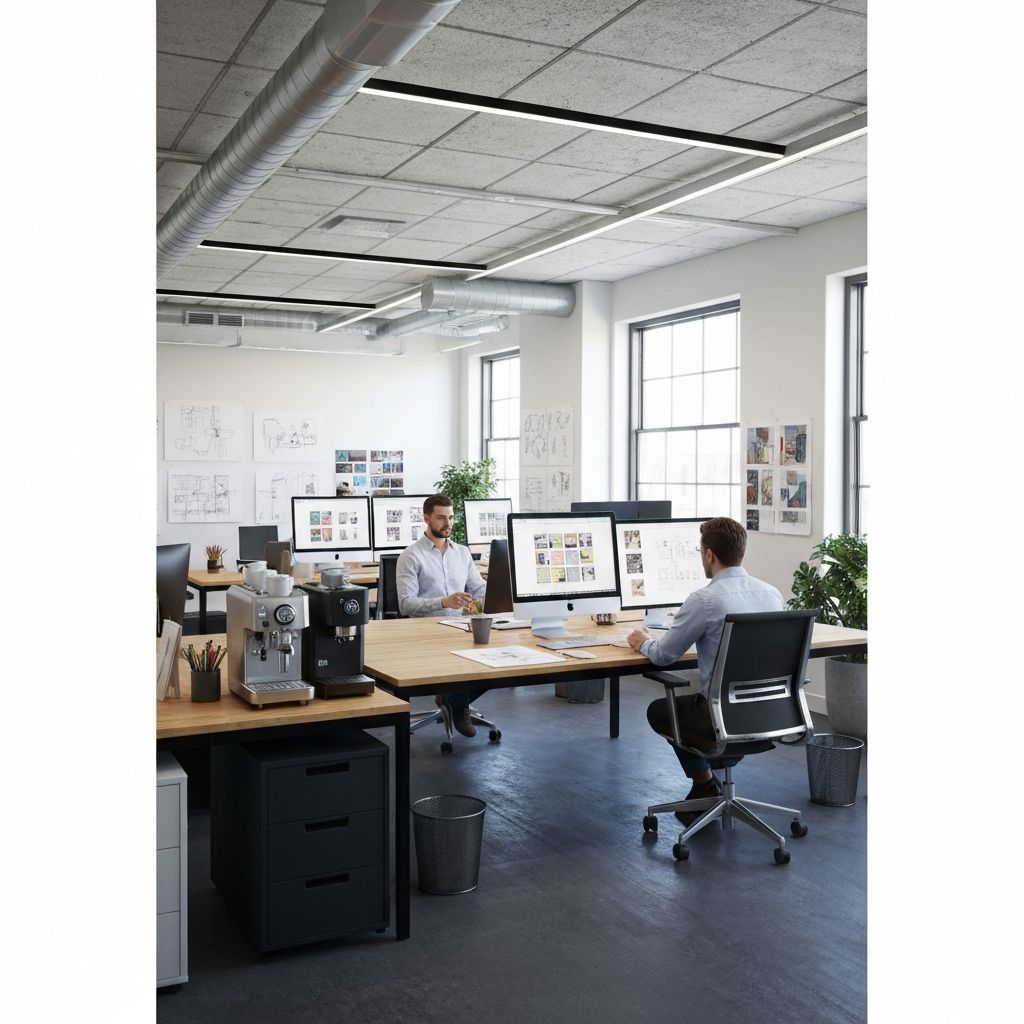 A compact super-automatic coffee machine in a small Melbourne office
